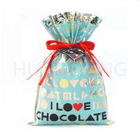 Blue PE And CPP Aluminizer Valentine's Day Gift Accessories Bag