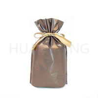 Brown Color Wedding Party PET And Laminated Non Woven Bag From Plastic Factory